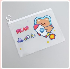 TÚI ĐỰNG BÚT CHẤT LIỆU NHỰA TRONG SUỐT CHỐNG THẤM NƯỚC DÀNH CHO HỌC SINH T-CRAFT ^^