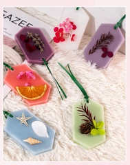 KHUÔN SILICON LOẠI 1 CAO CẤP LÀM SÁP THƠM, RESIN,THẠCH CAO, XÀ PHÒNG HÌNH LỤC GIÁC T.CRAFT HOUSE