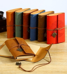 SỔ TAY DA HOẠ TIẾT CÂY CỔ THỤ PHONG CÁCH VINTAGE T.CRAFT HOUSE