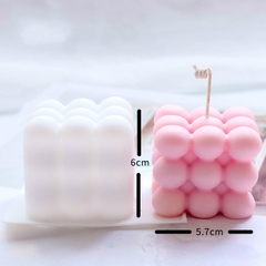 KHUÔN SILICON LOẠI 1 CAO CẤP LÀM SÁP THƠM, RESIN,THẠCH CAO, XÀ PHÒNG HÌNH RUBIK T.CRAFT HOUSE