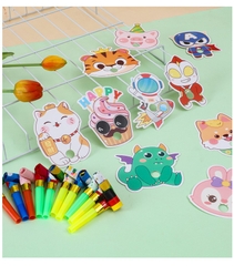 COMBO 10 CÒI THỔI HOẠT HÌNH CHO BÉ VUI ĐÙA THỎA THÍCH T-CRAFT ^^