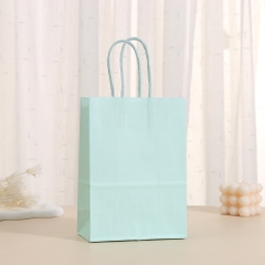 TÚI GIẤY KRAFT DÀY 120GSM MÀU PASTEL KÈM QUAI XÁCH CÙNG MÀU CHẮC CHẮN ĐỰNG QUÀ TẶNG T.CRAFT HOUSE