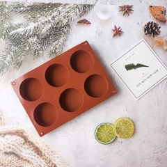 KHUÔN SILICON LOẠI 1 CAO CẤP LÀM SÁP THƠM, RESIN,THẠCH CAO, XÀ PHÒNG HÌNH TRỤ 6 KHUÔN T.CRAFT HOUSE