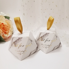 HỘP QUÀ CẢM ƠN THANK YOU HÌNH KIM CƯƠNG NHIỀU MÀU T.CRAFT HOUSE