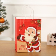 TÚI GIẤY ĐỰNG QUÀ KÍCH THƯỚC 27x21x11CM HỌA TIẾT GIÁNG SINH SINH ĐỘNG VÀ DỄ THƯƠNG T.CRAFT HOUSE - MẪU 2