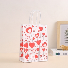 TÚI GIẤY QUÀ TẶNG CHỦ ĐỀ TRÁI TIM ĐANG YÊU T.CRAFT HOUSE