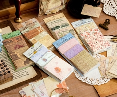 SET 60 TẤM GIẤY NỀN TIME COLLECTION TRANG TRÍ SỔ, TẬP SÁCH, NOTEBOOK T-CRAFT ^^
