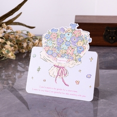 COMBO NGẪU NHIÊN 10 THIỆP IN MINI CHỦ ĐỀ HOA PHONG CÁCH VINTAGE CÙNG THÔNG ĐIỆP Ý NGHĨA T.CRAFT HOUSE (KHÔNG GỒM BAO THƯ) - MẪU 2