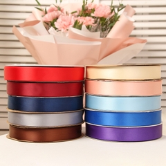 RUY BĂNG LỤA TRƠN BẢN RỘNG 2cm ĐỦ MÀU SẮC T-CRAFT