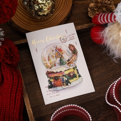 POSTCARD CHỦ ĐỀ GIÁNG SINH DỄ THƯƠNG VÀ ĐẦY MÀU SẮC T.CRAFT HOUSE