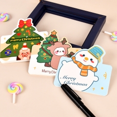 THIỆP IN MINI CHỦ ĐỀ GIÁNG SINH DỄ THƯƠNG VÀ ĐẦY MÀU SẮC T.CRAFT HOUSE - MẪU 2