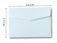 SET 5 BAO THƯ TRƠN 130GSM MÀU PASTEL NHẸ NHÀNG T.CRAFT HOUSE (KHÔNG BAO GỒM CON DẤU SÁP)