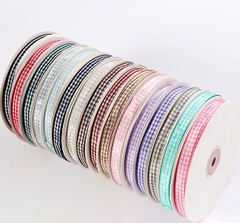 RUY BĂNG CARO ĐỦ MÀU TRANG TRÍ T-CRAFT