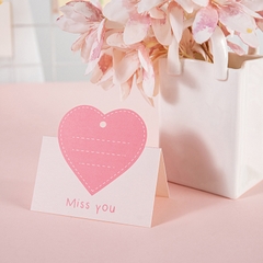THIỆP IN MINI KIỂU GIẤY NOTE ĐƠN GIẢN VÀ NHIỀU MÀU SẮC T.CRAFT HOUSE (KHÔNG BAO GỒM BAO THƯ)