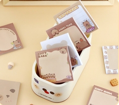 GIẤY NHỚ/ GIẤY GHI CHÚ CHỦ ĐỀ CAPYBARA SIÊU YÊU T.CRAFT HOUSE