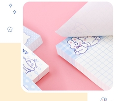 GIẤY NHỚ CHỦ ĐỀ ĐÔI BẠN DỄ THƯƠNG BEAR AND BUNNY T-CRAFT
