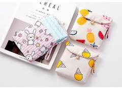TÚI VẢI MINI DỄ THƯƠNG ĐỰNG MỸ PHẨM, ĐỒ DÙNG CÁ NHÂN TIỆN LỢI T.CRAFT HOUSE