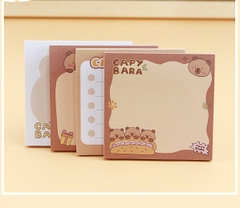 GIẤY NHỚ/ GIẤY GHI CHÚ CHỦ ĐỀ CAPYBARA SIÊU YÊU T.CRAFT HOUSE