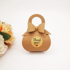 HỘP ĐỰNG QUÀ TẶNG GIẤY KRAFT HÌNH TÚI XÁCH XINH XẮN T-CRAFT ^^