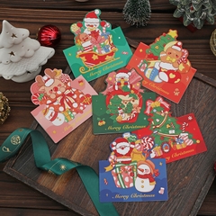 THIỆP IN MINI CHỦ ĐỀ GIÁNG SINH DỄ THƯƠNG VÀ ĐẦY MÀU SẮC T.CRAFT HOUSE - MẪU 3