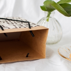 TÚI GIẤY IN CHỮ CÓ QUAI ĐỰNG QUÀ CAO CẤP DÀY DẶN T.CRAFT HOUSE