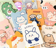 SỔ TAY MINI CHỦ ĐỀ HOẠT HÌNH DỄ THƯƠNG, NHỎ GỌN, TIỆN LỢI NHIỀU MÀU SẮC T-CRAFT ^^