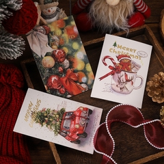 POSTCARD CHỦ ĐỀ GIÁNG SINH DỄ THƯƠNG VÀ ĐẦY MÀU SẮC T.CRAFT HOUSE