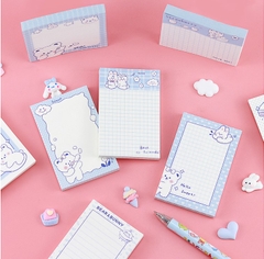 GIẤY NHỚ CHỦ ĐỀ ĐÔI BẠN DỄ THƯƠNG BEAR AND BUNNY T-CRAFT