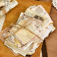 SET 60 TẤM GIẤY NỀN TIME COLLECTION TRANG TRÍ SỔ, TẬP SÁCH, NOTEBOOK T-CRAFT ^^