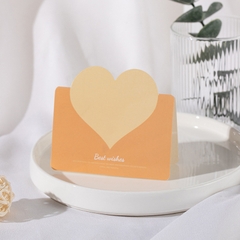 THIỆP IN MINI TRÁI TIM ĐƠN GIẢN VÀ NHIỀU MÀU SẮC T.CRAFT HOUSE (KHÔNG BAO GỒM BAO THƯ) - MẪU 2