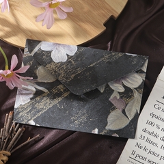 SET 5 BAO THƯ HOẠ TIẾT NỔI GẤM HOA PHONG CÁCH RETRO T.CRAFT HOUSE