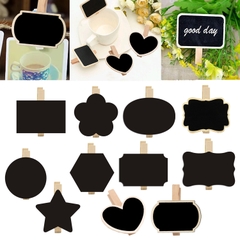 COMBO 2 KẸP GỖ ĐEN PHỤ KIỆN TRANG TRÍ ĐA NĂNG NHIỀU HÌNH DÁNG T.CRAFT HOUSE-NVLG
