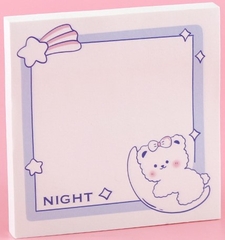 GIẤY NHỚ CHỦ ĐỀ ĐÔI BẠN DỄ THƯƠNG BEAR AND BUNNY T-CRAFT
