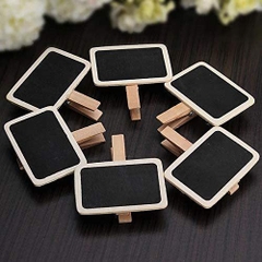 COMBO 2 KẸP GỖ ĐEN PHỤ KIỆN TRANG TRÍ ĐA NĂNG NHIỀU HÌNH DÁNG T.CRAFT HOUSE-NVLG