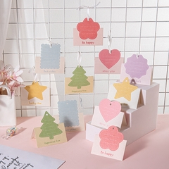 THIỆP IN MINI KIỂU GIẤY NOTE ĐƠN GIẢN VÀ NHIỀU MÀU SẮC T.CRAFT HOUSE (KHÔNG BAO GỒM BAO THƯ)