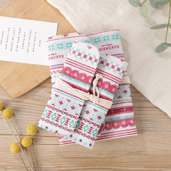 SỔ TAY BÌA VẢI CANVAS GÁY TRÒN A5 PHONG CÁCH VINTAGE T.CRAFT HOUSE ( CÓ KÈM GIẤY )