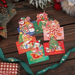 THIỆP IN MINI CHỦ ĐỀ GIÁNG SINH DỄ THƯƠNG VÀ ĐẦY MÀU SẮC T.CRAFT HOUSE - MẪU 3