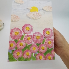TÚI GIẤY ĐỪNG QUÀ THANK YOU HỌA TIẾT TRANH VẼ ĐỘC ĐÁO T.CRAFT HOUSE