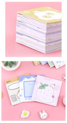 COMBO 4 LOẠI GIẤY NHỚ HÌNH VUÔNG CHỦ ĐỀ TRÁI CÂY ĐANG DẠNG, MÀU SẮC T-CRAFT  ^^