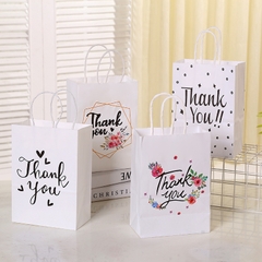 TÚI GIẤY ĐỰNG QUÀ THANK YOU HỌA TIẾT DỄ THƯƠNG PHONG CÁCH HÀN QUỐC T-CRAFT