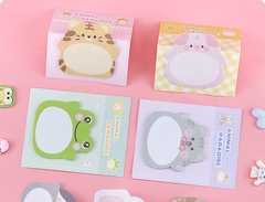 COMBO 4 SET GIẤY NHỚ NGẪU NHIÊN CHỦ ĐỀ ĐỘNG VẬT ĐÁNG YÊU T.CRAFT HOUSE