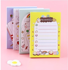 GIẤY NHỚ ĐỦ MÀU CÙNG HỌA TIẾT SẶC SỠ SIÊU DỄ THƯƠNG CUTE HỘT ME T-CRAFT ^^