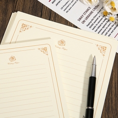 GIẤY VIẾT THƯ CÓ DÒNG KẺ 100GSM PHONG CÁCH VINTAGE T.CRAFT HOUSE