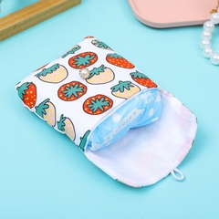 TÚI VẢI MINI NÚT GÀI DỄ THƯƠNG ĐỰNG MỸ PHẨM, ĐỒ DÙNG CÁ NHÂN TIỆN LỢI T.CRAFT HOUSE