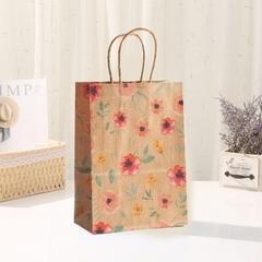 TÚI GIẤY ĐỰNG QUÀ HỌA TIẾT HOA PHONG CÁCH VINTAGE T.CRAFT HOUSE