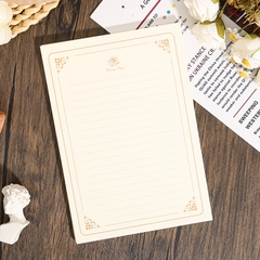 GIẤY VIẾT THƯ CÓ DÒNG KẺ 100GSM PHONG CÁCH VINTAGE T.CRAFT HOUSE