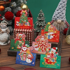 THIỆP IN MINI CHỦ ĐỀ GIÁNG SINH DỄ THƯƠNG VÀ ĐẦY MÀU SẮC T.CRAFT HOUSE - MẪU 3