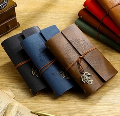 SỔ TAY DA HOẠ TIẾT CÂY CỔ THỤ PHONG CÁCH VINTAGE T.CRAFT HOUSE