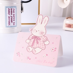 COMBO NGẪU NHIÊN 10 THIỆP IN MINI CON VẬT DỄ THƯƠNG NHIỀU CHỦ ĐỀ T.CRAFT HOUSE (KHÔNG GỒM BAO THƯ)