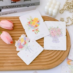 THIỆP IN MINI DỄ THƯƠNG CHỦ ĐỀ THANK YOU T.CRAFT HOUSE (KHÔNG GỒM BAO THƯ)